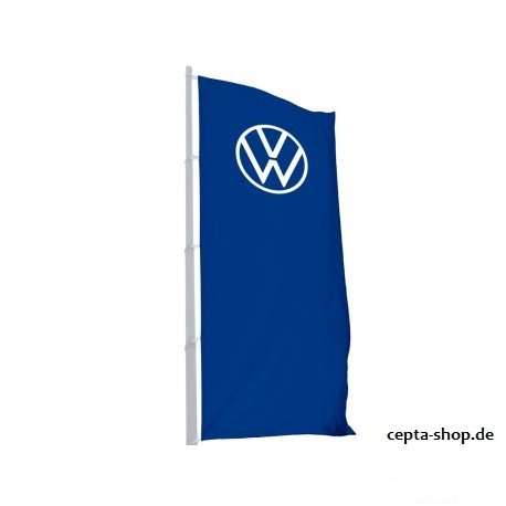 Volkswagen VW flag 1 x 3 meters, with 3D logo, ORIGINAL
