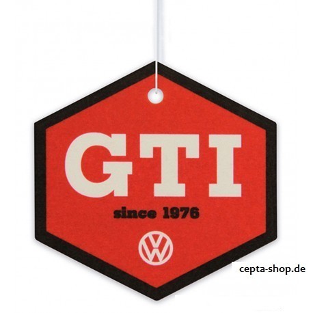 VOLKSWAGEN GTI Lufterfrischer - Sechseck / Kokos