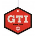 VOLKSWAGEN VW GTI AIR freshener - Hexagon / cocos SINCE 1976  - 2 pieces -