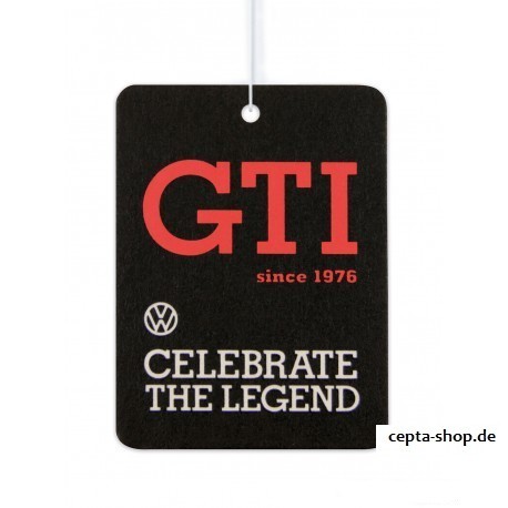 VOLKSWAGEN VW GTI AIR freshener - Hexagon / cocos SINCE 1976