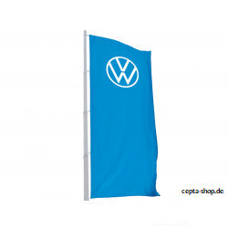 Volkswagen VW flag 1 x 3 meters, blue, ORIGINAL