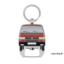 VOLKSWAGEN VW T4 Bus Bootle Opener Keyring - blue Multivan California Caravelle Transporter