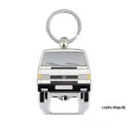 VOLKSWAGEN VW T4 Bus Bootle Opener Keyring - red Multivan California Caravelle Transporter