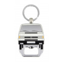 VOLKSWAGEN VW T4 Bus Bootle Opener Keyring - white Multivan California Caravelle Transporter