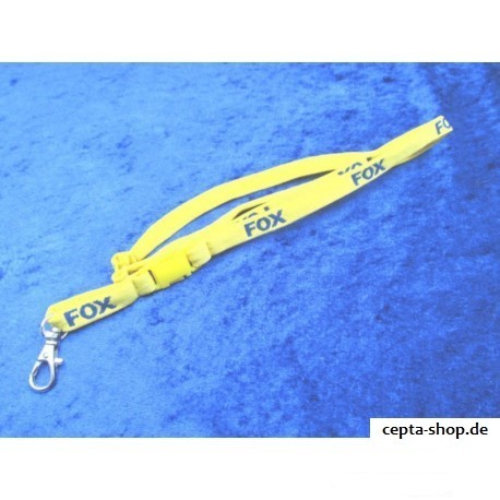 VW FOX Keychain yellow