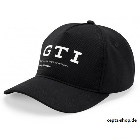 VOLKSWAGEN VW GTI Cap Basecap Baseballcap black Golf Polo UP 5HV084300041