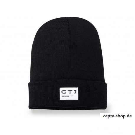VOLKSWAGEN VW "GTI" Beanie black GTI Collection ORIGINAL 5HV084303041