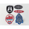 Patch Sticker set of 5 ((Wappen Old School Superdubs Aircooled Spezialist)