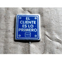 VOLKSWAGEN VW Pin "The customer comes first", 10 very rare !!