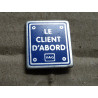 VOLKSWAGEN VW Pin "The customer comes first", 4 very rare !!