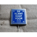 VOLKSWAGEN VW Pin "Der Kunde kommt zuerst", 9  sehr selten !!