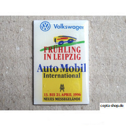 VOLKSWAGEN VW Pin Automobil Leipzig 1996  very rare !!