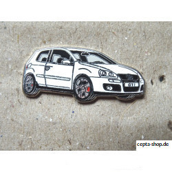 VOLKSWAGEN VW Pin Golf 5 GTI white