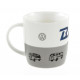 VOLKSWAGEN VW GTI coffee cup 370ml in gift box - 1976 black