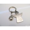 VW angel keychain + Drive Safe