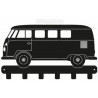 VOLKSWAGEN VW T1 Schlüsselhalter Schlüsselbrett ORIGINAL 1H4087703E