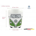 VOLKSWAGEN VW T2 Bus Caffee Mug  370ml IN GIFT BOX  green