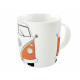 VOLKSWAGEN VW T2 Bus Caffee Mug  370ml IN GIFT BOX  orange