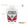 VOLKSWAGEN VW T2 Bus Caffee Mug  370ml IN GIFT BOX  red