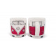 VOLKSWAGEN VW T2 Bus Caffee Mug  370ml IN GIFT BOX  red