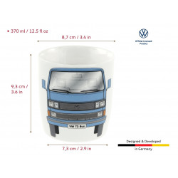 VOLKSWAGEN VW T3 Bus Caffee Mug FRONT T3TA02 370ml IN GIFT BOX