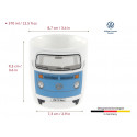 VOLKSWAGEN VW T2 Bus Caffee Mug  T2TA02 370ml IN GIFT BOX  blue