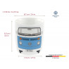 VOLKSWAGEN VW T2 Bus Caffee Mug  T2TA02 370ml IN GIFT BOX  blue