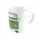 VOLKSWAGEN VW T2 Bus Caffee Mug  T2TA03 370ml IN GIFT BOX  green