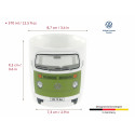 VOLKSWAGEN VW T2 Bus Caffee Mug  T2TA03 370ml IN GIFT BOX  green