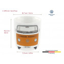 VOLKSWAGEN VW T2 Bus Caffee Mug  T2TA03 370ml IN GIFT BOX  orange