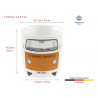 VOLKSWAGEN VW T2 Bus Caffee Mug  T2TA03 370ml IN GIFT BOX  orange
