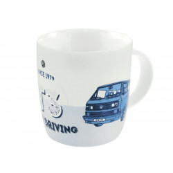 VOLKSWAGEN VW Bus Caffee Mug KEEP DRIVING T3TA05 370ml IN GIFT BOX