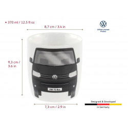 VOLKSWAGEN VOLKSWAGEN VW T5 BUS COFFEE MUG 370ml IN GIFT BOX - black