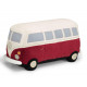 VOLKSWAGEN VW T1 Bulli pillow in red-white Samba ORIGINAL