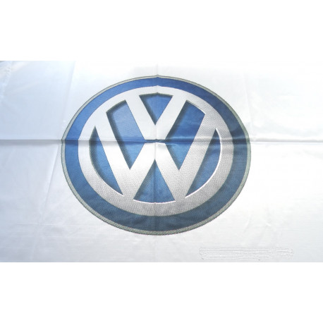 VW Fan Fahne DAS ORIGINAL 3D Logo
