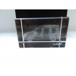VOLKSWAGEN VW Caddy 3D Laser Crystal Cubes ORIGINAL