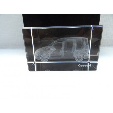 VOLKSWAGEN VW Caddy 3D Laser Crystal Cubes ORIGINAL