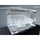 VOLKSWAGEN VW Caddy 3D Laser Crystal Cubes ORIGINAL