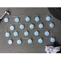 VOLKSWAGEN VW Logo string Lights, 20 LED Golf Polo Passat Tiguan Up