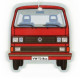 VOLKSWAGEN VW T3 Bus AIR freshener - red / Fresh 2 pieces "Vanilla"