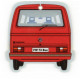 VOLKSWAGEN VW T3 Bus AIR freshener - red / Fresh 2 pieces "Vanilla"