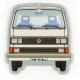 VOLKSWAGEN VW Lufterfrischer - 2 STÜCK  T3 Bus Bulli  weiss "Pina Colada"