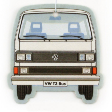 VOLKSWAGEN VW T3 Bus AIR freshener - white  2 pieces "Pina Colada"