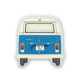 VOLKSWAGEN VW Airfresher - 2 pieces  T2 Bus Bulli blue "Sport Fresh"