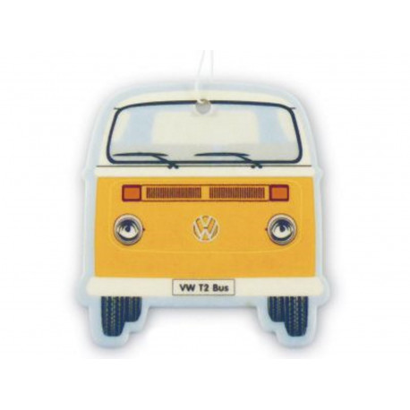 VOLKSWAGEN VW Airfresher - 2 pieces  T2 Bus Bulli yellow "Vanilla"