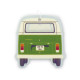VOLKSWAGEN VW Airfresher - 2 pieces  T2 Bus Bulli yellow "Vanilla"