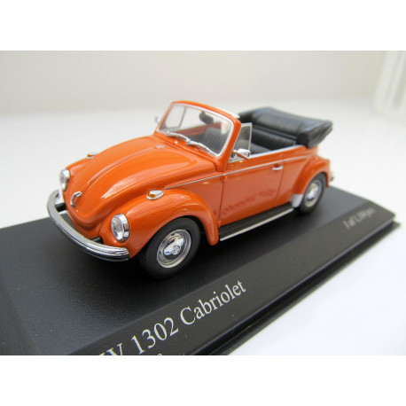 VW Beetle Convertible signal orange