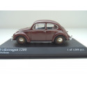 VOLKSWAGEN VW Käfer 1200 Ovali Modellauto Mittelbraun 1:43 Minichamps
