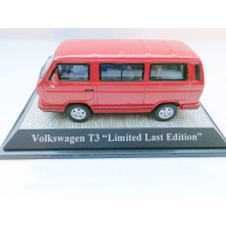 VW T3 bus Multivan LLE Last Limited Edition red 1:43