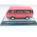 VOLKSWAGEN VW T3 bus Multivan LLE Last Limited Edition red 1:43